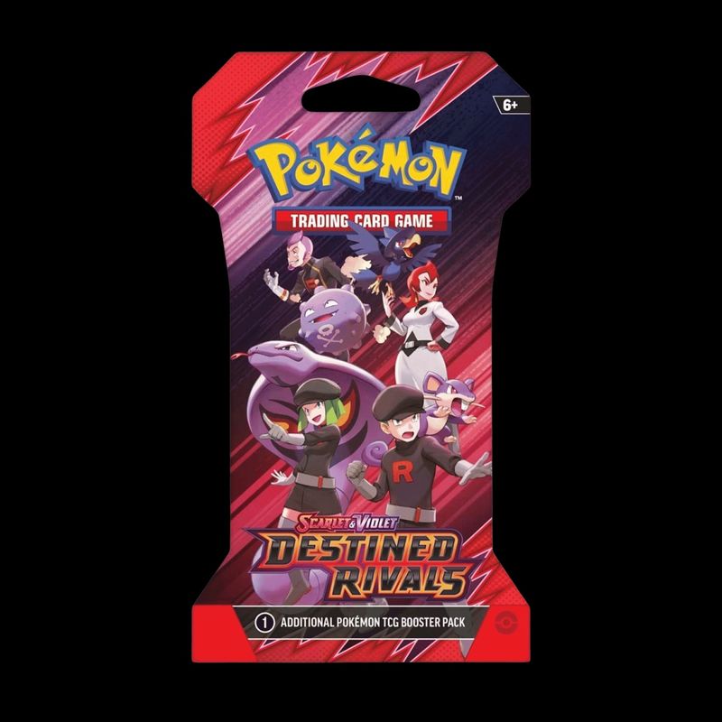 Pokemon Destined Rivals Booster Pack Sleeved