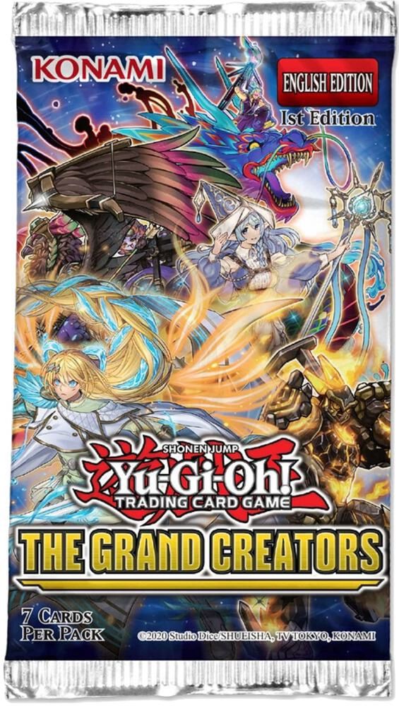 YuGiOh! The Grand Creators Booster Pack