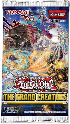 YuGiOh! The Grand Creators Booster Pack