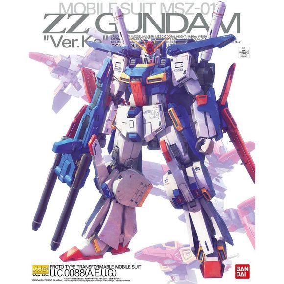 Gundam ZZ Model Kit
