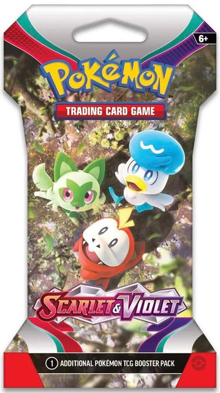 Pokemon Scarlet &amp; Violet Booster Pack Sleeved
