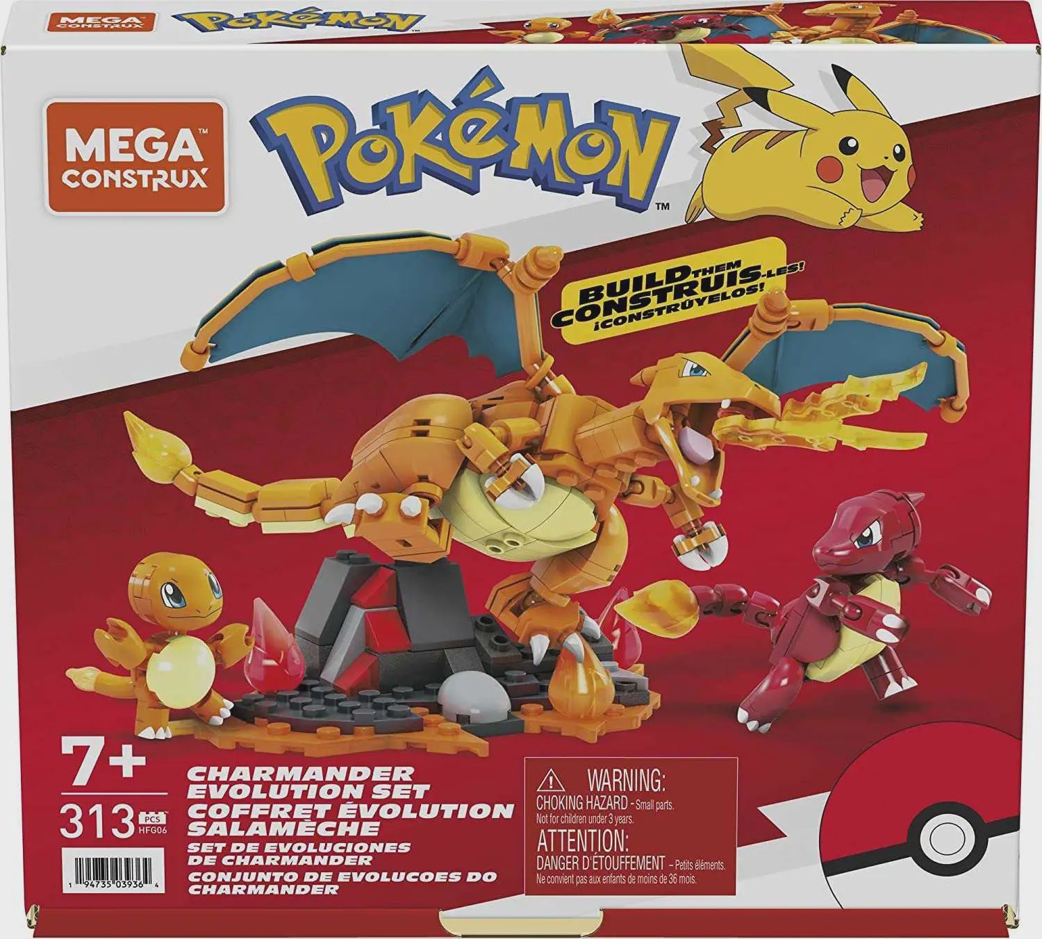 Pokemon Mega Construx  Evolution Set