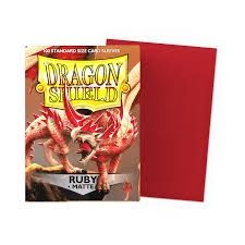 Dragon Shield Sleeves Matte Ruby