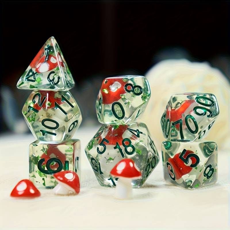 Mushroom Dice Set