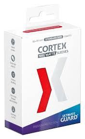 Cortex Card Sleeves Matte Red