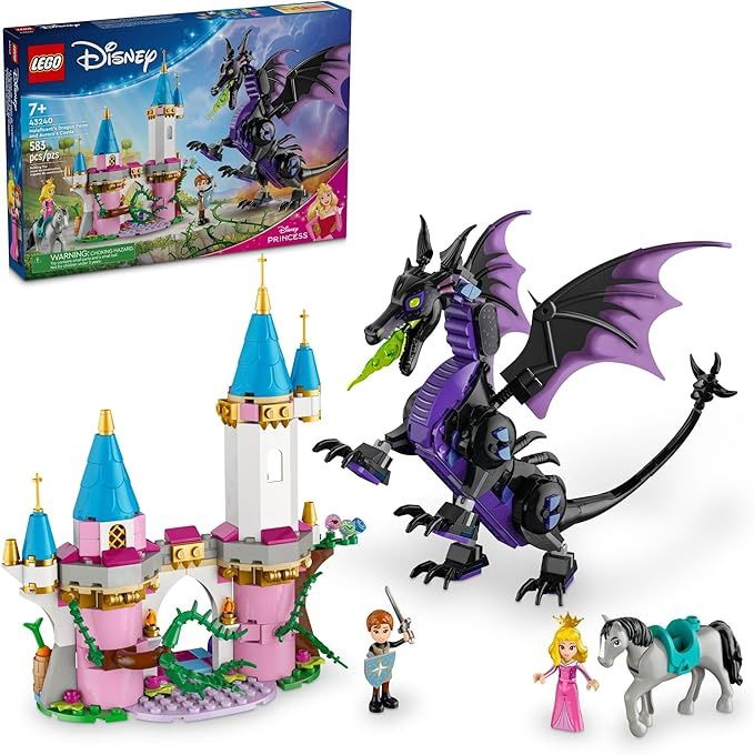 Lego Maleficent and Auroras Castle