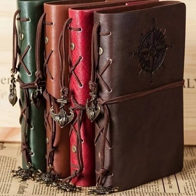 Leather Notebook - Pirate
