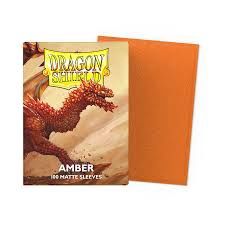 Dragon Shield Sleeves Matte Amber