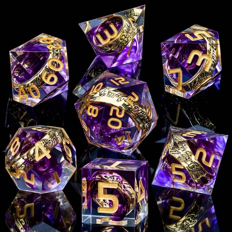 LOR Dice Set Purple