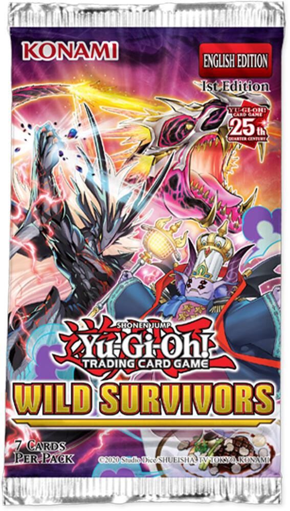 YuGiOh! Wild Survivors Booster Pack