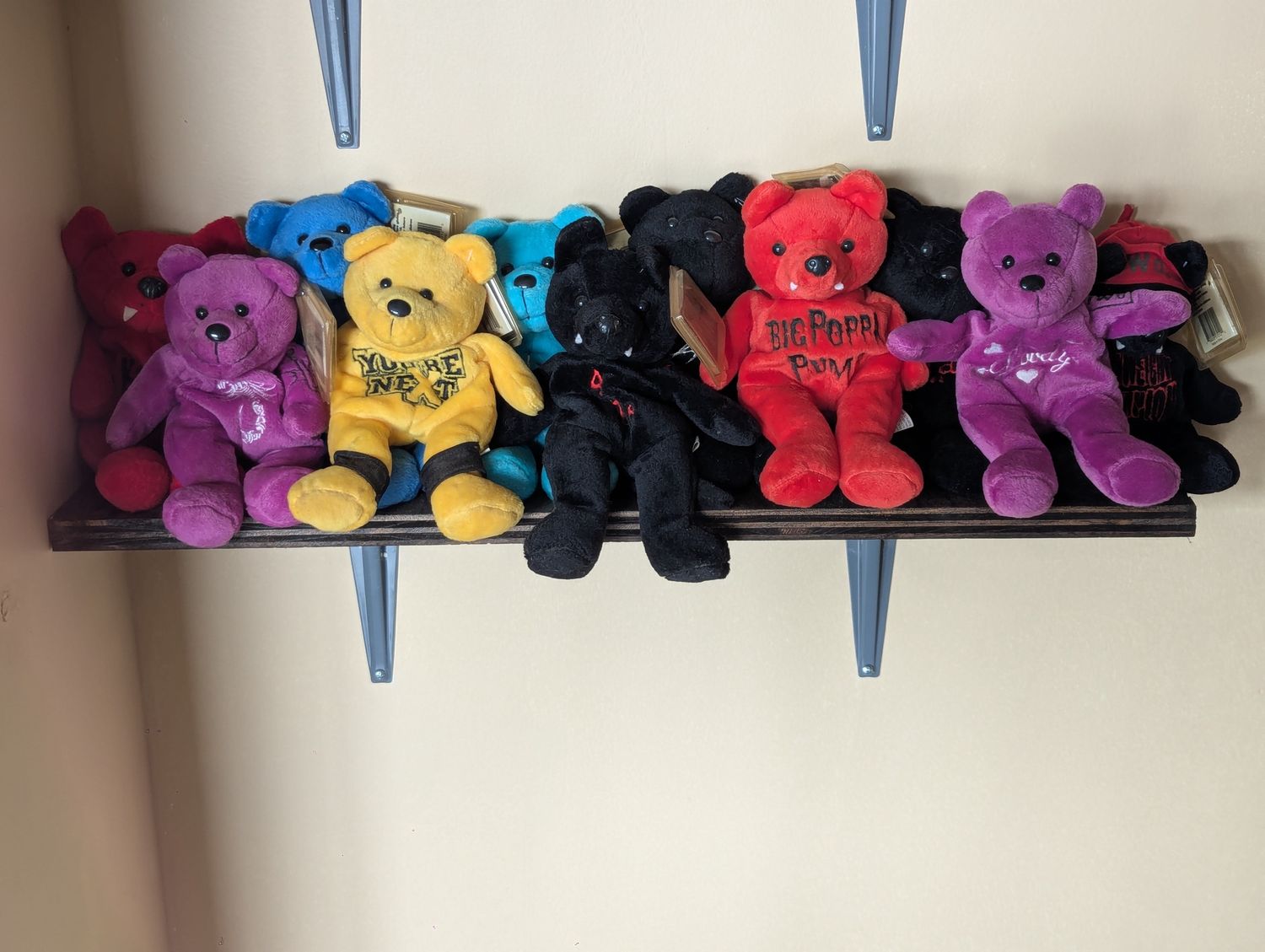 WCW Nitro Bears 1999 set of 11