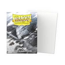 Dragon Shield Sleeves Dual Matte Snow Nirin