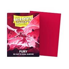 Dragon Shield Sleeves Dual Matte Fury Alaric Crimson King