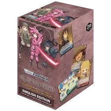 Weiss Schwarz: SAO Alternative Gun Gale Online 2 Extra Booster Display