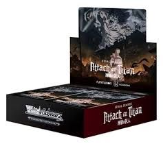 Weiss Schwarz: Attack On Titan Final Season Booster Display