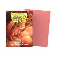 Dragon Shield Sleeves Dual Matte Peach