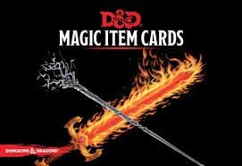 Dungeons and Dragons Magic Item Cards