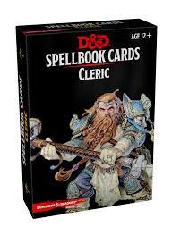 Dungeons and Dragons Spellbook Cards Cleric