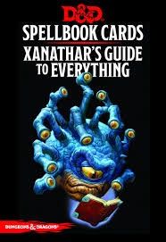 Dungeons and Dragons Spellbook Cards Xanathar&#39;s Guide to Everything