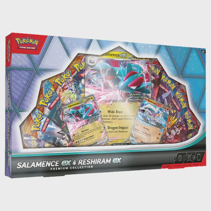 Salamence EX &amp; Reshiram EX Box