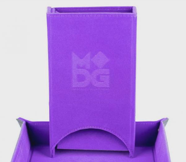 Dice Tower: Fold Up- Velvet Purple