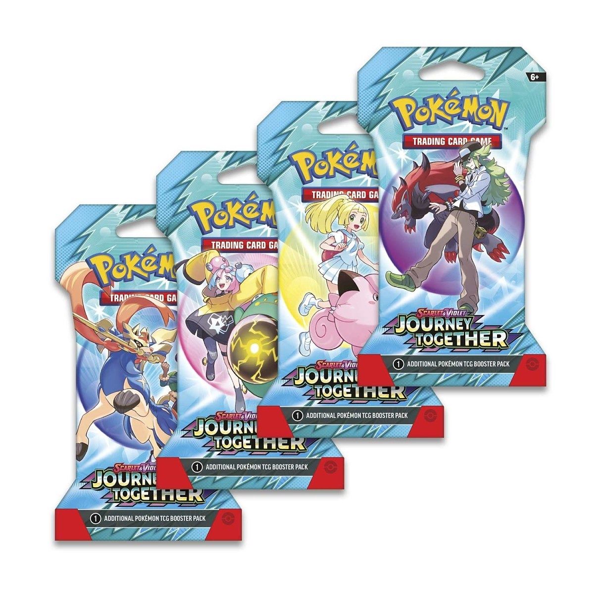 Pokemon TCG: Scarlet &amp; Violet 09 Journey Together- Sleeved Booster