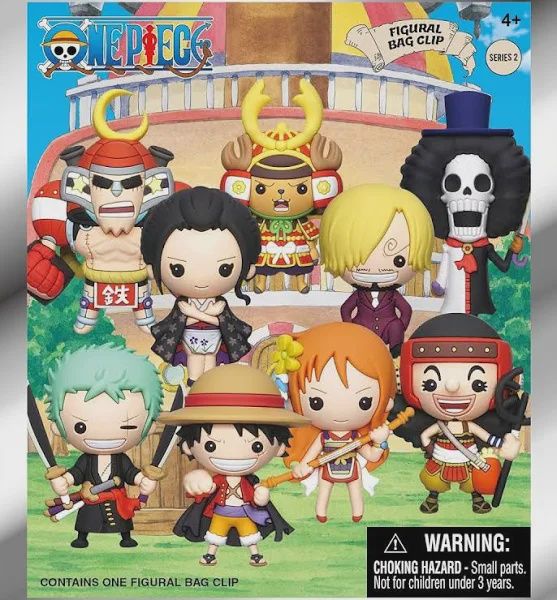One Piece Blind Bag Keychain Clip