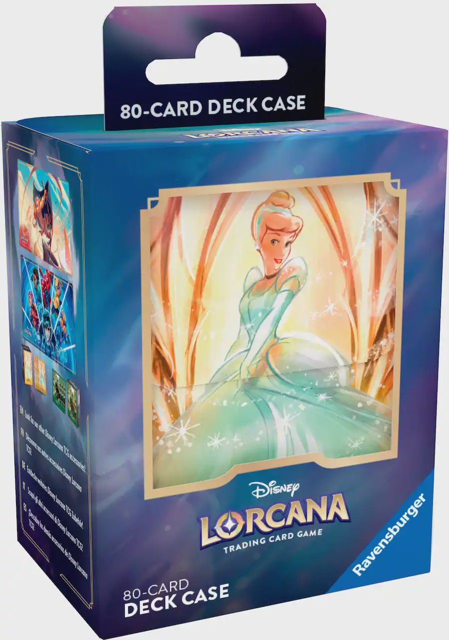 Deck Box: Disney Lorcana- Archazia&#39;s Island- Cinderella