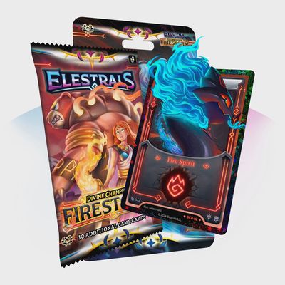 Elestrals: Firestorm- Blister Pack- Reverse Stellar Vipyro