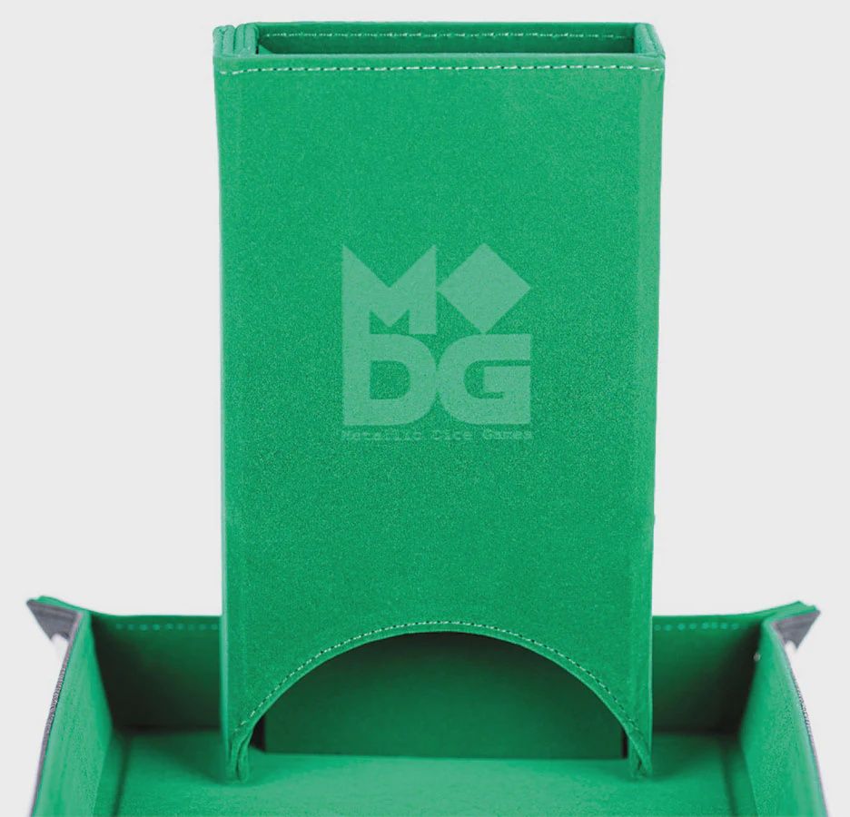 Dice Tower: Fold Up- Velvet Green