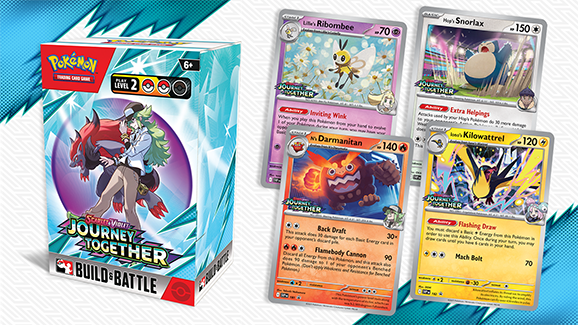 Pokemon TCG: Scarlet &amp; Violet 09 Journey Together-Build and Battle