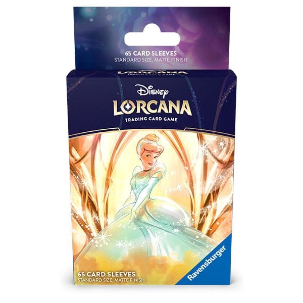 Card Sleeves: Disney Lorcana- Archazia&#39;s Island- Cinderella (65ct)