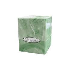 Ultra-Pro Deckbox Satin Cube Marble Green
