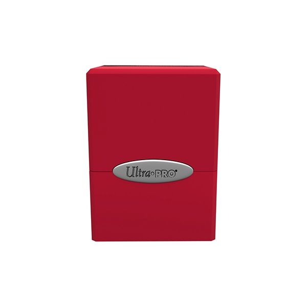 Deckbox: Satin Cube 100+ Solid- Red, Apple