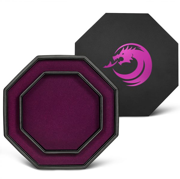 Dice Habit: Octagon Dice Tray - Purple