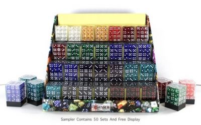 Chessex 12mm Dice Block Smoke/White