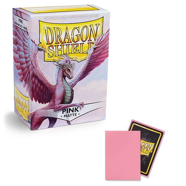 Dragon Shield Sleeves: Standard- Matte Pink (100 ct.)