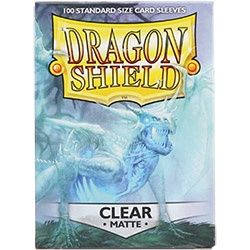 Dragon Shield Sleeves: Standard- Matte Clear (100 ct.)	6.4	1	6.4