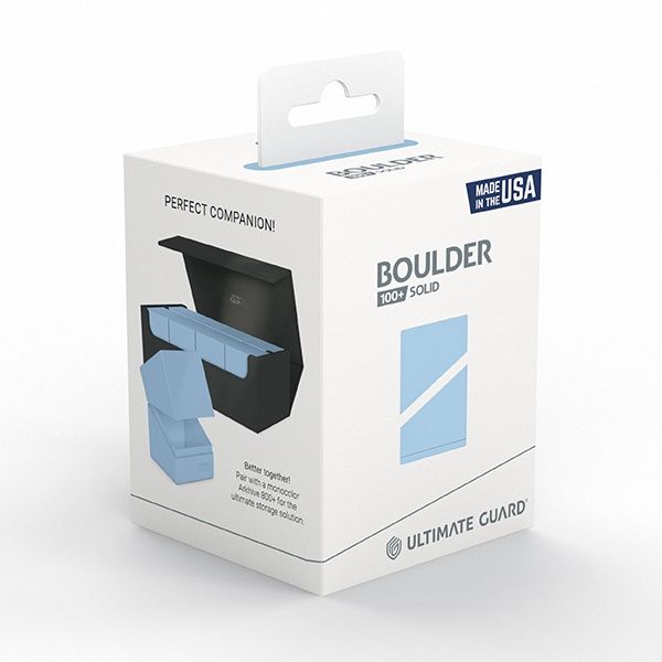 Deck Case: Boulder 100+ Standard Size- Solid Baby Blue