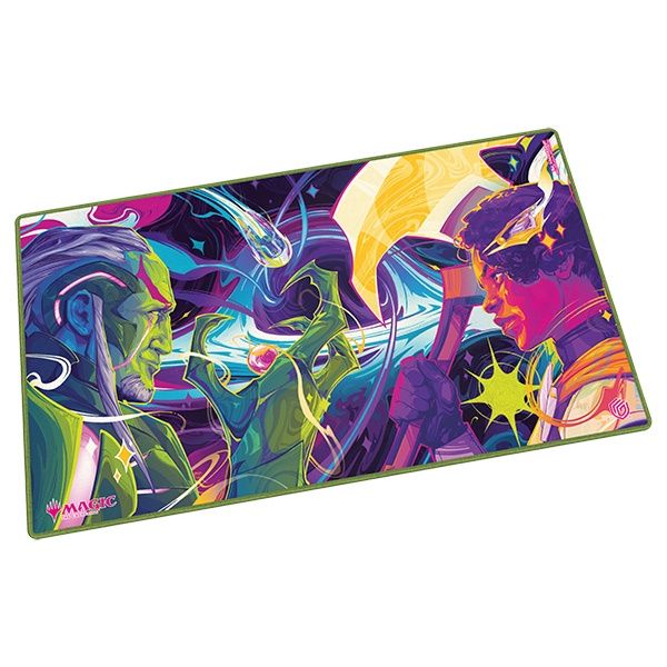 Playmat: MTG- Edge of Eternities- Haliya and Tezzeret