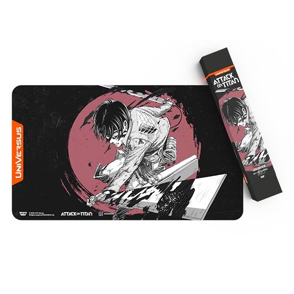 UniVersus CCG: Attack on Titan Apocalypse- Usurper (Erin Yeager) Playmat