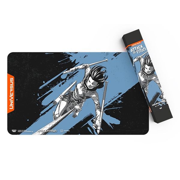 UniVersus CCG: Attack on Titan Apocalypse- Hizuru’s Hope (Mikasa Ackerman) Playmat