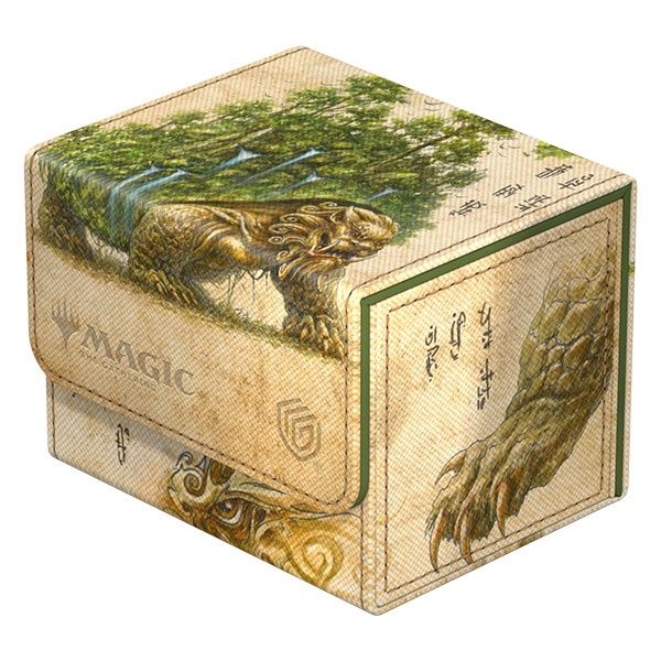 Deck Case: Sidewinder 100+ Standard Xenoskin- MTG- Avatar the Last Airbender- The Lion-Turtle