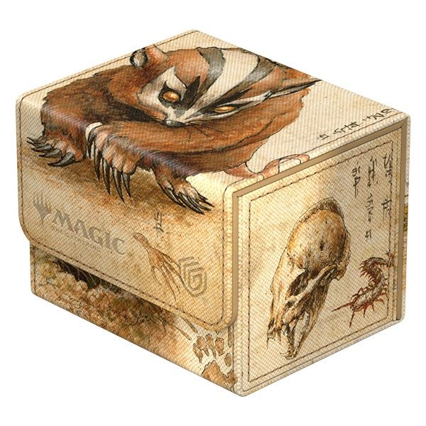Deck Case: Sidewinder 100+ Standard Xenoskin- MTG- Avatar the Last Airbender- Badgermole Cub