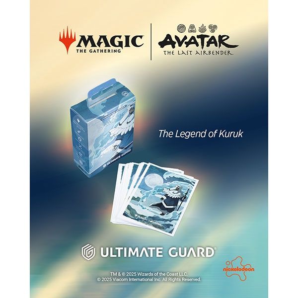 Card Sleeves: MTG Art Sleeves- Avatar The Last Airbender- The Legend of Kuruk