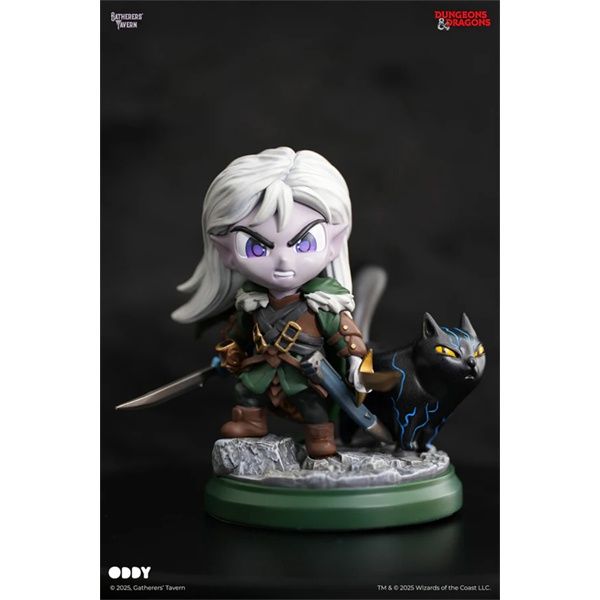 Figure: D&amp;D ODDY Figure- Drizzt Do'urden (with Guenhwyvar)