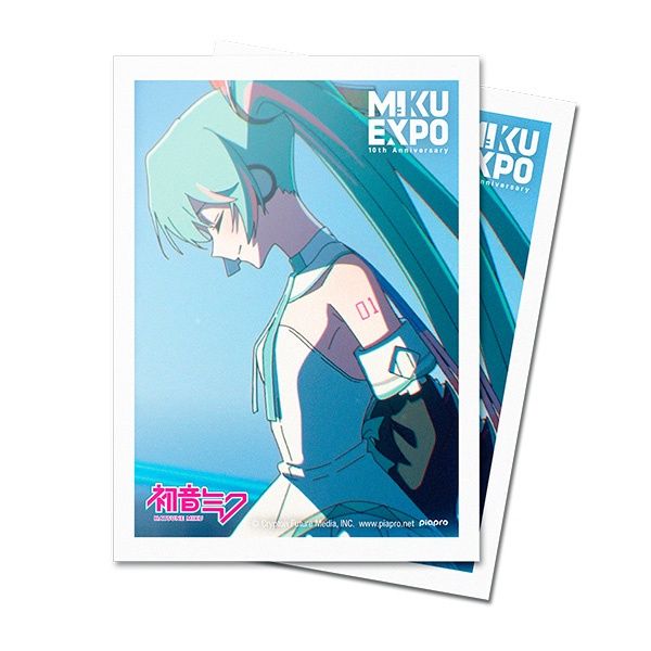 Deck Protectors:  Hatsune Miku 10th Anniversary- Patience (100)