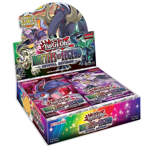 Battles of Legend- Crystal Revenge Booster Display