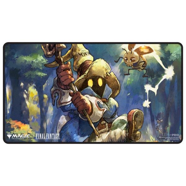 Playmat: MTG Black Stitched- Final Fantasy- Vivi Ornitier- Showcase Art
