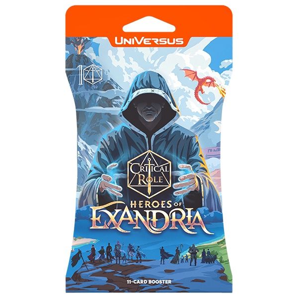 UniVersus CCG:  Critical Role Heroes of Exandria- Hanging Boosters